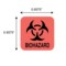 Nevs Label, Biohazard Symbol 15/16" x 15/16" LBH-18 - alternate 2